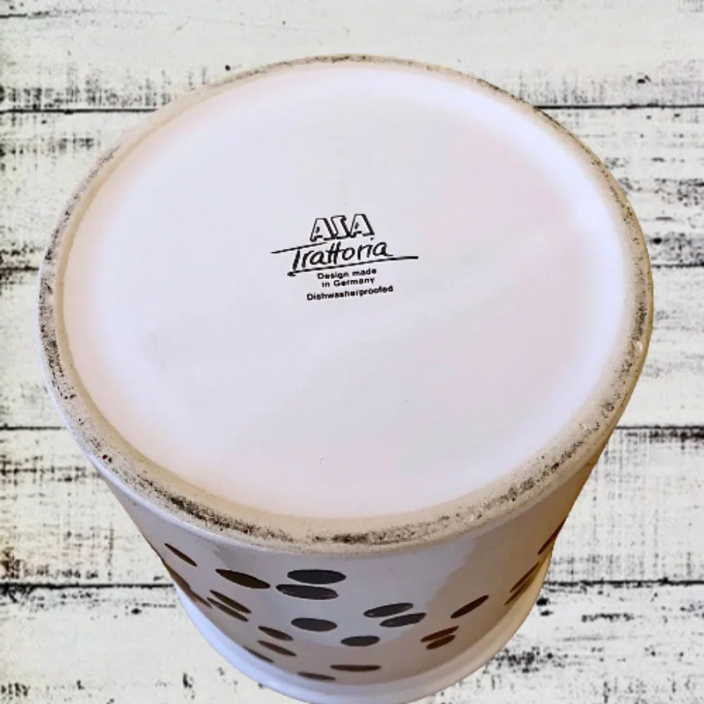 ASA TRATTORIA GERMANY Coffee Bean Canister Ceramic Container Storage With Lid